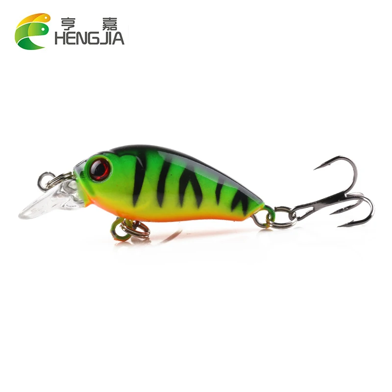 

HENGJIA Fishing Lure Hard Bait 45mm 4.1g Minnow Crankbait Wobblers Peche Bass Artificial Baits Pike Carp Lures Swimbait