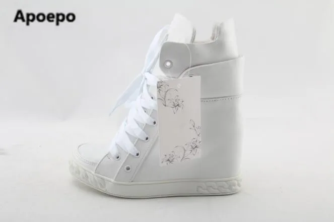 Selling Women Shoes Winter Shoes Height Increasing High Heels Boots Women Lace-Up Ankle Boots For Girl Round Toe Sneakers Shoes
Selling Women Shoes Winter Shoes Height Increasing High Heels Boots Women Lace-Up Ankle Boots For Girl Round Toe Sneakers Shoes