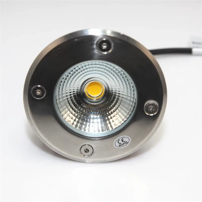 10 шт./лот 12 Вт/15 Вт COB LED подземный свет точечная ЛАМПА IP68 водонепроницаемая лампа