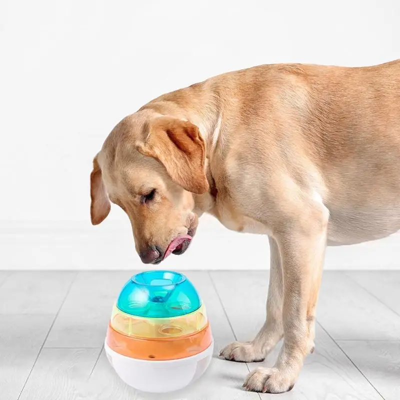 New Pet Dog Tumbler Food Dispenser Toy Leaky Slow Cat Dogs Playing Toys Treat Ball Shaking Food Bowl Training Play Toys
New Pet Dog Tumbler Food Dispenser Toy Leaky Slow Cat Dogs Playing Toys Treat Ball Shaking Food Bowl Training Play Toys