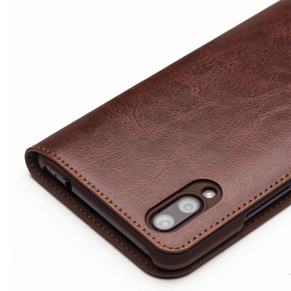 QIALINO Fashion Genuine Real Leather Flip Cover for Vivo X23 6.41 inches Elegant Style Handmade Slim Phone Case for Vivo X23
QIALINO Fashion Genuine Real Leather Flip Cover for Vivo X23 6.41 inches Elegant Style Handmade Slim Phone Case for Vivo X23