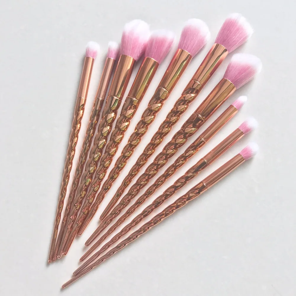 Rosegold Cosmetic Makeup Brushes Set High Quality Foundation Powder Blending Eyeshadow Lip Eyebrow Unicorn brushes Makeup Tools
Rosegold Cosmetic Makeup Brushes Set High Quality Foundation Powder Blending Eyeshadow Lip Eyebrow Unicorn brushes Makeup Tools