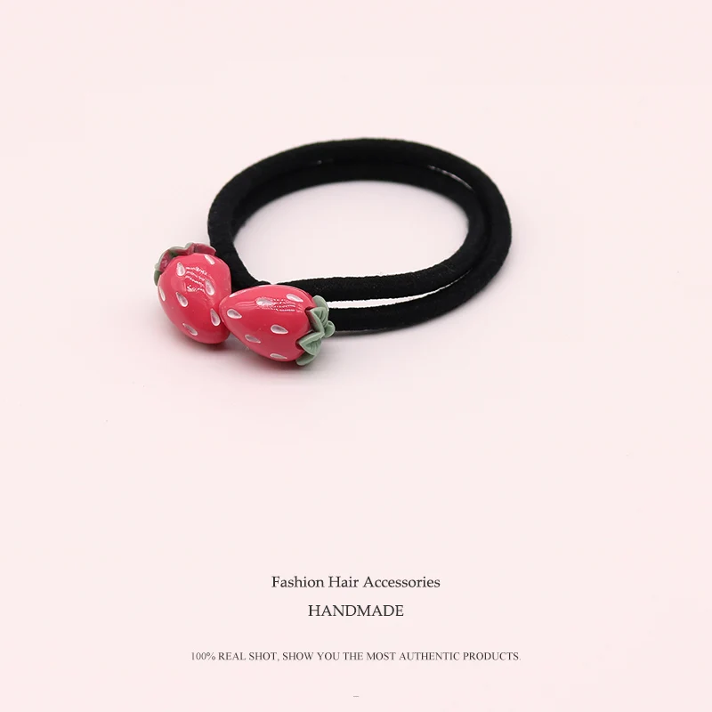 Euhra Acrylic Strawberry Elastic Hair Band for Girls Thick rubber band Rose Red Purple Pink Fruits Headwear Accessories mujer
Euhra Acrylic Strawberry Elastic Hair Band for Girls Thick rubber band Rose Red Purple Pink Fruits Headwear Accessories mujer