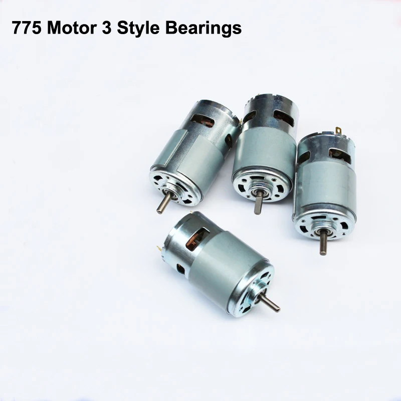 DC 12V-24V 775 Motor High Speed Large Torque DC Motor Electric Tool Electric Machinery
DC 12V-24V 775 Motor High Speed Large Torque DC Motor Electric Tool Electric Machinery