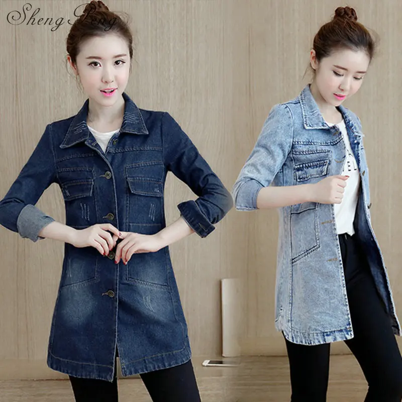 2018 new fashion women jackets denim windbreaker long female jean jackets for women casual vintage cowboy outerwear CC461
2018 new fashion women jackets denim windbreaker long female jean jackets for women casual vintage cowboy outerwear CC461