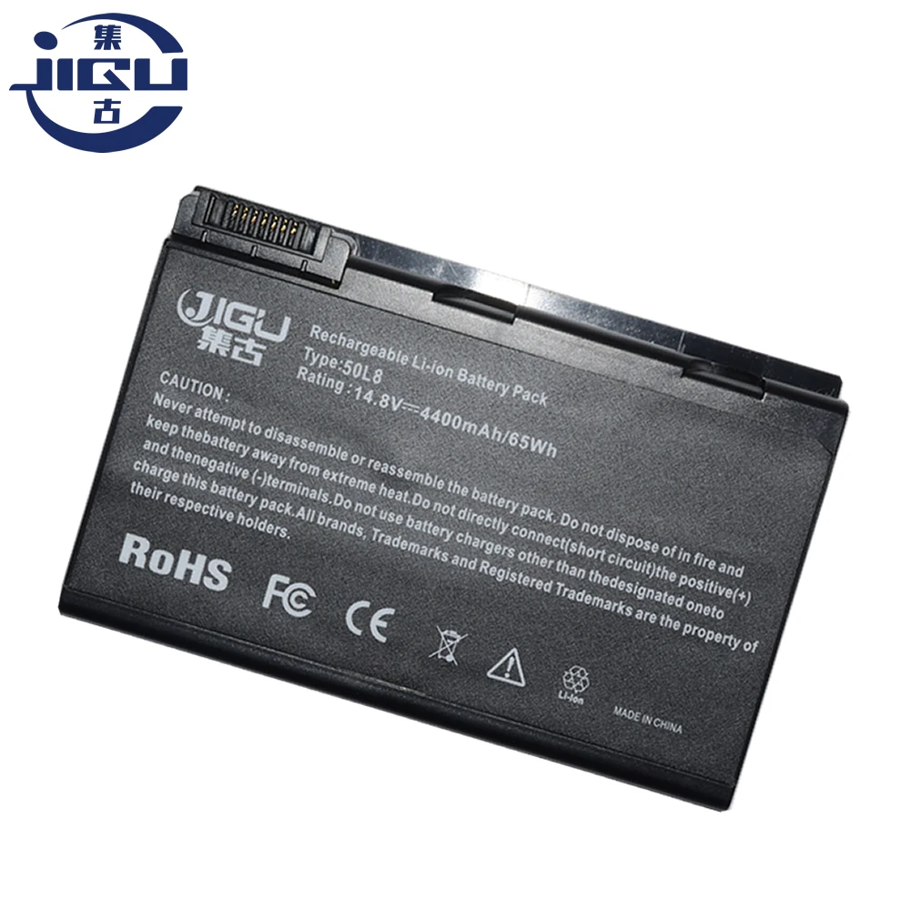 JIGU 8 Cells Laptop Battery For ACER BATBL50L8H, BT.00803.015, 50L8 For ACER Aspire 9810 Series, ACER TravelMate 4280 Series
JIGU 8 Cells Laptop Battery For ACER BATBL50L8H, BT.00803.015, 50L8 For ACER Aspire 9810 Series, ACER TravelMate 4280 Series
