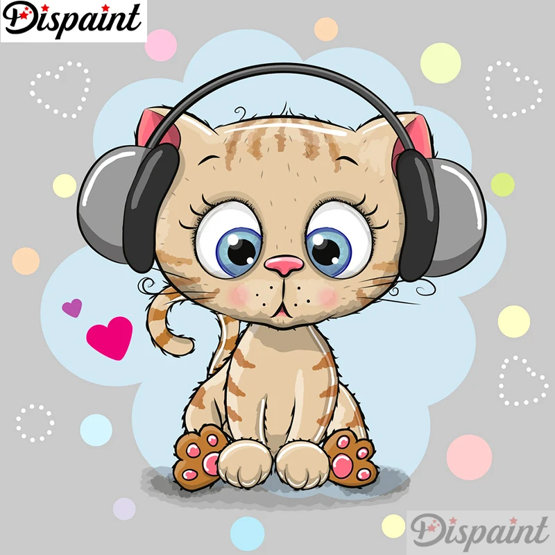 Dispaint Full Square/Round Drill 5D DIY Diamond Painting "Cartoon cat" Embroidery Cross Stitch 3D Home Decor A12833
Dispaint Full Square/Round Drill 5D DIY Diamond Painting "Cartoon cat" Embroidery Cross Stitch 3D Home Decor A12833