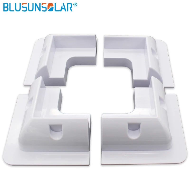 4PCS/Set White Black PV Solar Panel Corner ABS Mounting Bracket System for Caravan Motorhome UV-resistant
4PCS/Set White Black PV Solar Panel Corner ABS Mounting Bracket System for Caravan Motorhome UV-resistant