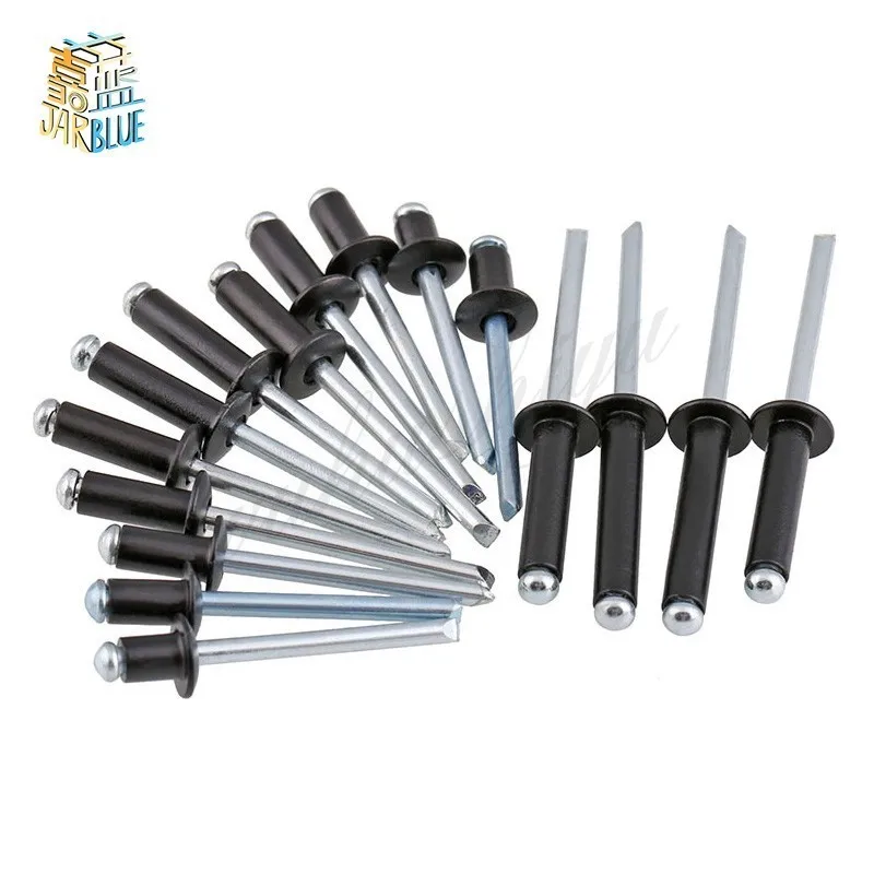 50pcs or 100pcs M4*6/8/10/12/14/16/20/ 4mm black Aluminium Blind Round Head Rivets Nail Decoration Pop Rivets
50pcs or 100pcs M4*6/8/10/12/14/16/20/ 4mm black Aluminium Blind Round Head Rivets Nail Decoration Pop Rivets