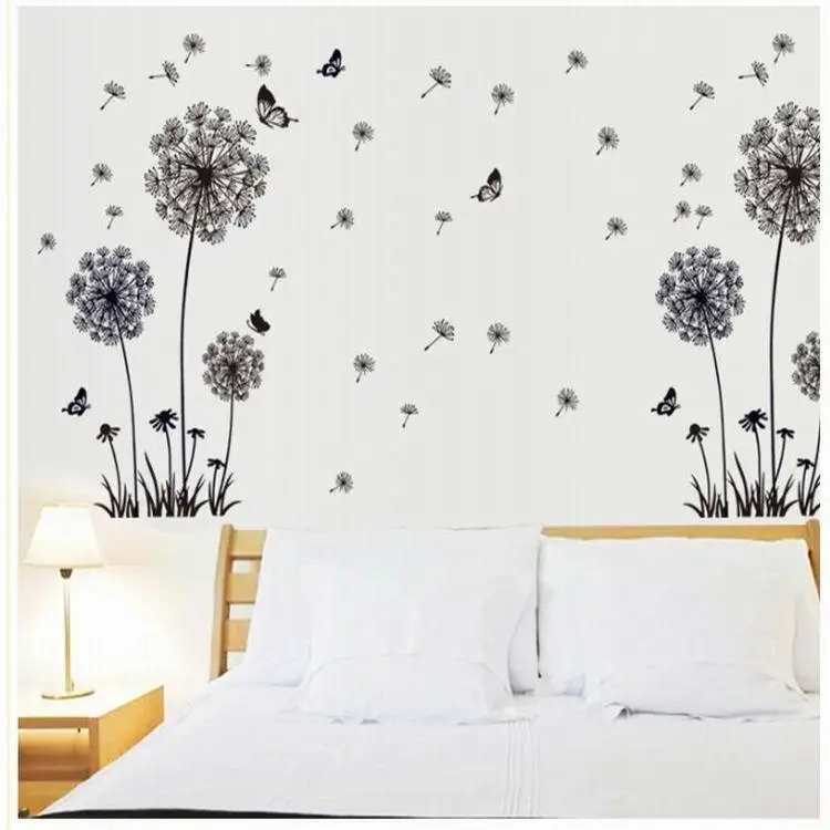 "Butterfly Flying In Dandelion "bedroom stickersPoastoral Style Wall Stickers Original Design 2017 PVC Wall Decals ZY5125
"Butterfly Flying In Dandelion "bedroom stickersPoastoral Style Wall Stickers Original Design 2017 PVC Wall Decals ZY5125