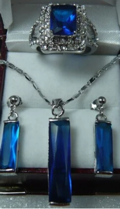 2017 hot sell New Design Perfect Match Blue Crystal Earrings Ring(#7.8.9)Pendant Jewelry Set
2017 hot sell New Design Perfect Match Blue Crystal Earrings Ring(#7.8.9)Pendant Jewelry Set