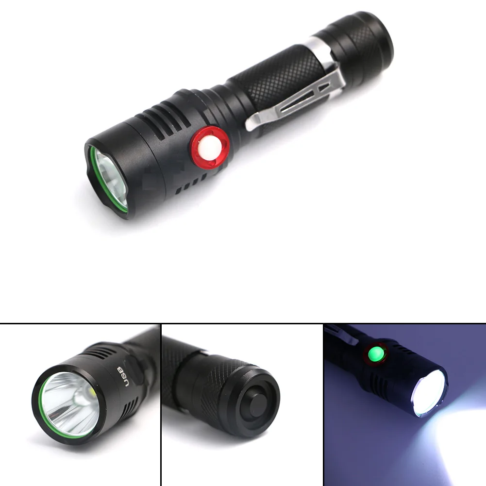 Lumiparty USB Chargeing Mini Pen COB LED Flashlight Multifunction led Torch light Working Inspection Lamp Aluminum Light | Лампы и