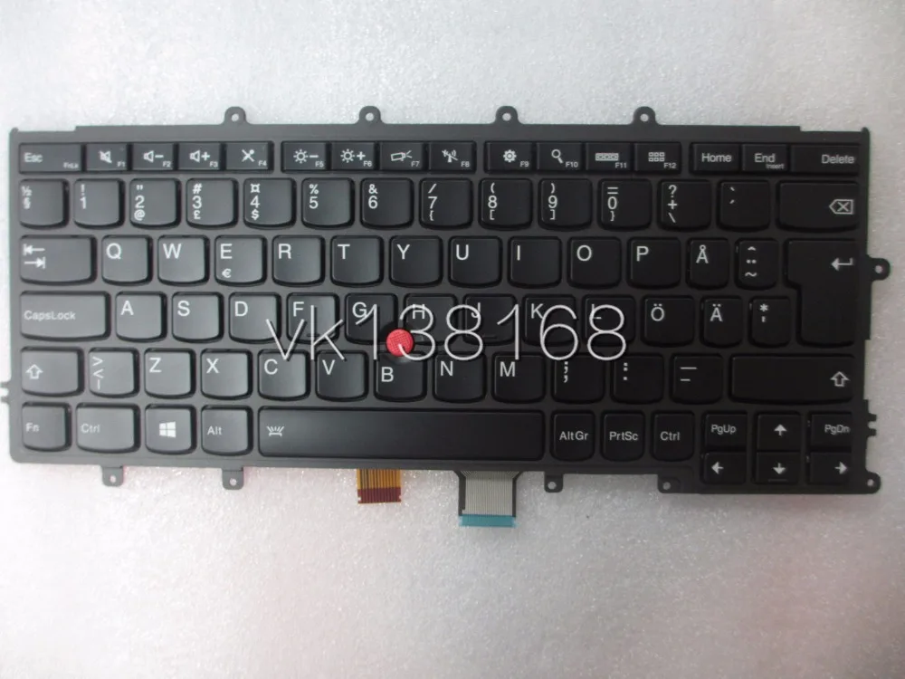Новая клавиатура с подсветкой и большой кнопкой ввода для Thinkpad X230S X240 X250 X260 FRU