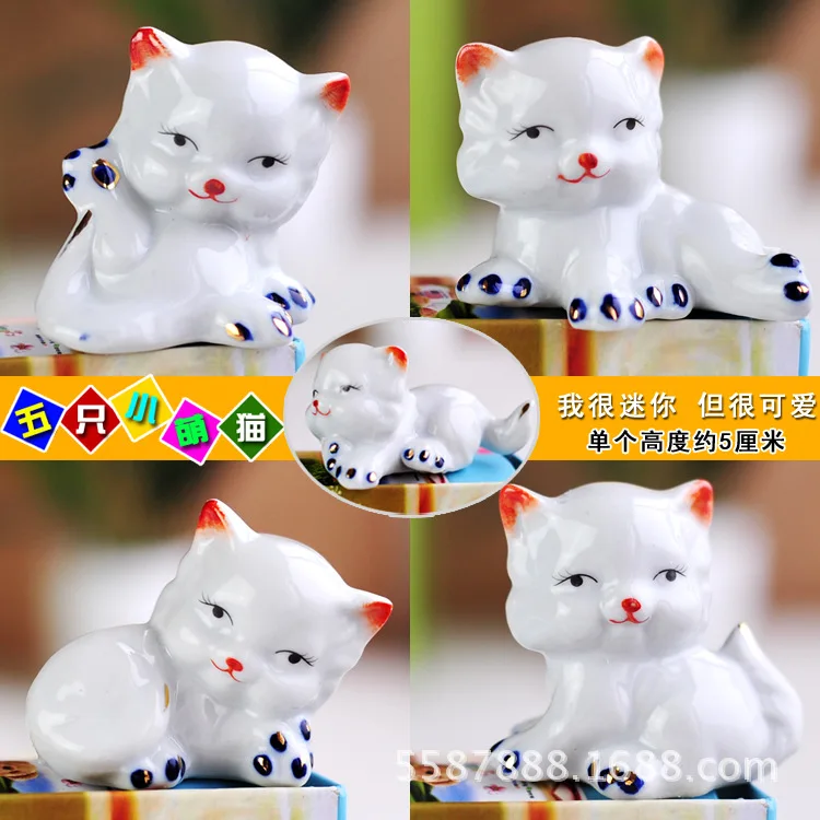 Ceramic jewelry ornaments adorable cat cat lovers Home Furnishing creative house Feng Shui lucky.
Ceramic jewelry ornaments adorable cat cat lovers Home Furnishing creative house Feng Shui lucky.