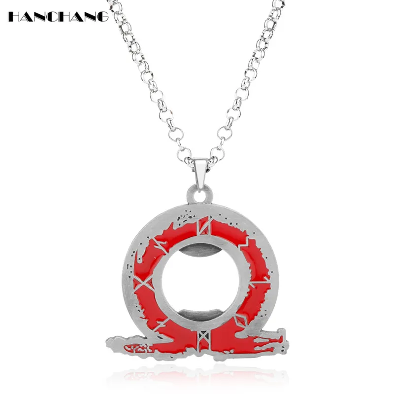 God of War 4 Necklace Bottle Opener Game Logo Kratos Metal Pendant Fashion Link Chain Men Women Necklaces Charm Gifts Jewelry
God of War 4 Necklace Bottle Opener Game Logo Kratos Metal Pendant Fashion Link Chain Men Women Necklaces Charm Gifts Jewelry