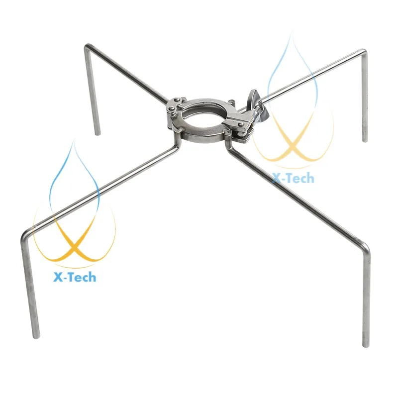 3" (OD 91mm) Tri Clamp Tripod Single Pin Clamp. Stainless steel 304. BHO extractor Tripod
3" (OD 91mm) Tri Clamp Tripod Single Pin Clamp. Stainless steel 304. BHO extractor Tripod