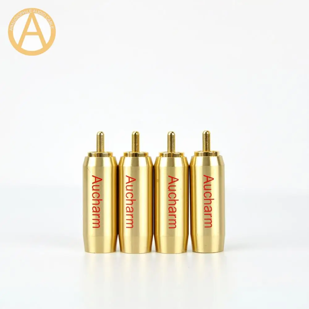 Premium RCA Plug Connector 100% Copper Self-Locking RCA Connector For HIFI Audio RCA Coaxial Video Cable DIY 10/7/6mm Diameter
Premium RCA Plug Connector 100% Copper Self-Locking RCA Connector For HIFI Audio RCA Coaxial Video Cable DIY 10/7/6mm Diameter
