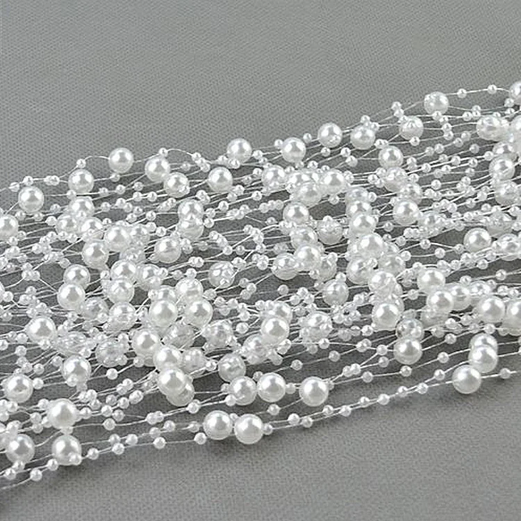 Free Shipping 5 Meter Fishing Line Artificial Pearls Beads Chain Garland Flowers Wedding Party Decoration Products Supply
Free Shipping 5 Meter Fishing Line Artificial Pearls Beads Chain Garland Flowers Wedding Party Decoration Products Supply