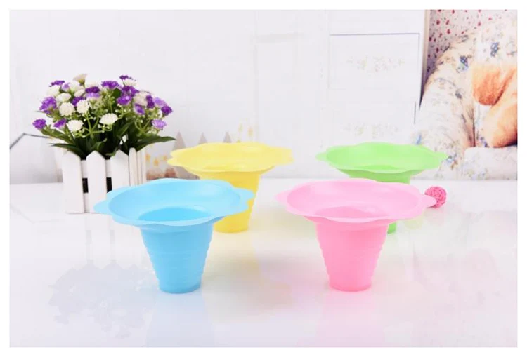 1000psc/lot disposable plastic ice cream Parfait sundae cup Flower shape cups Bowls 250ML Event Party Wedding
1000psc/lot disposable plastic ice cream Parfait sundae cup Flower shape cups Bowls 250ML Event Party Wedding