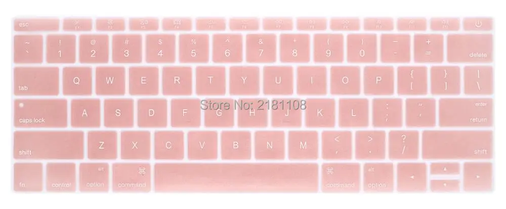 Мягкий силиконовый чехол для клавиатуры US Versioin MacBook Pro 13 A1708 без сенсорной