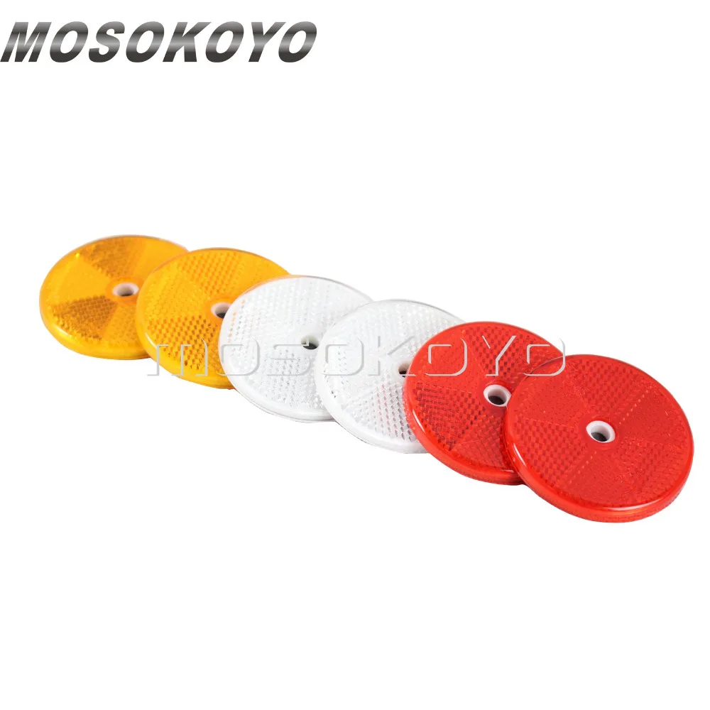 6 см Круглый отражатель для мотоцикла, предупреждающая наклейка, наклейка на отражающую пластину, универсальная для вездеходов, велосипедо...
6 см Круглый отражатель для мотоцикла, предупреждающая наклейка, наклейка на отражающую пластину, универсальная для вездеходов, велосипедо...