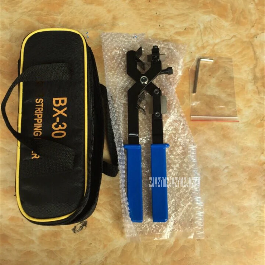 BX-30 Manual Cable Stripper Wire Stripping Pliers Portable Cable Wire Stripper Household Cable Peeling Tool Peelable 120-300mm2
BX-30 Manual Cable Stripper Wire Stripping Pliers Portable Cable Wire Stripper Household Cable Peeling Tool Peelable 120-300mm2