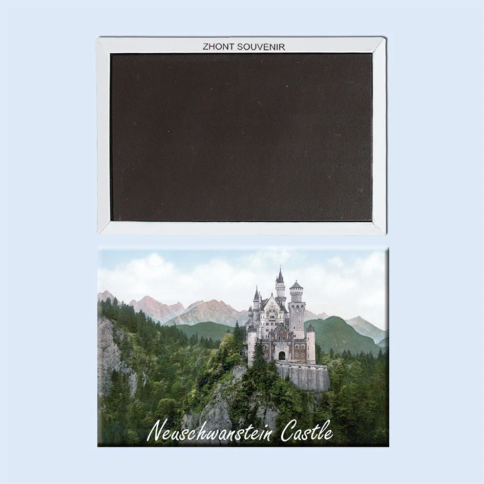 

Germany Neuschwanstein Castle 22398 fine gift for friends. Souvenirs of Worldwide Tourist; Home Furnishing decoration.