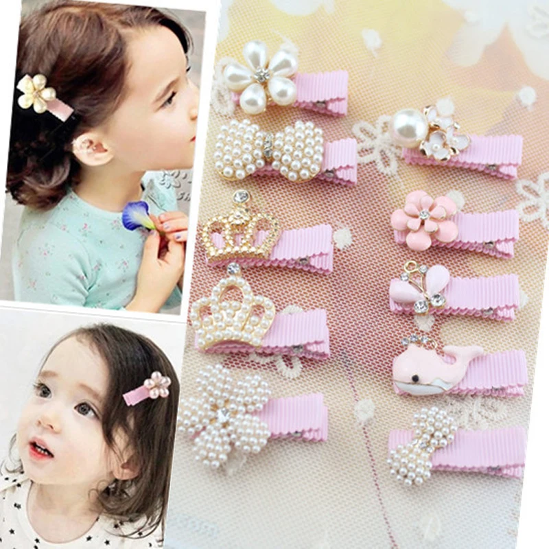 Korean Children's Pearl Hairpin Baby Hair Clips All-Inclusive Cloth Baby Girl Hair Accessories Birthday Gifts for Kids Crown
Korean Children's Pearl Hairpin Baby Hair Clips All-Inclusive Cloth Baby Girl Hair Accessories Birthday Gifts for Kids Crown