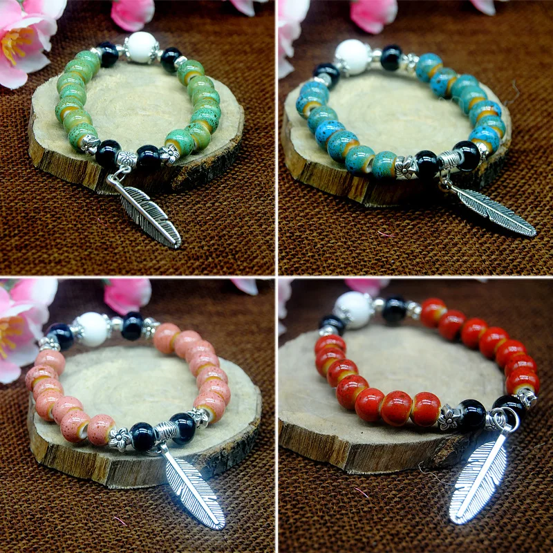 MIARA.L summer new ceramic bracelet women's creative folk style handmade ceramic jewelry
MIARA.L summer new ceramic bracelet women's creative folk style handmade ceramic jewelry