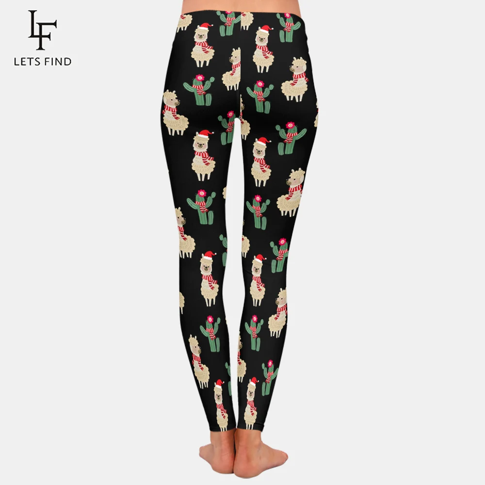 2019 New Cyclic Patterns Christmas Leggings Printed Christmas Hat Alpaca and Scarf Cactus Black Women Plus Size Leggings
2019 New Cyclic Patterns Christmas Leggings Printed Christmas Hat Alpaca and Scarf Cactus Black Women Plus Size Leggings