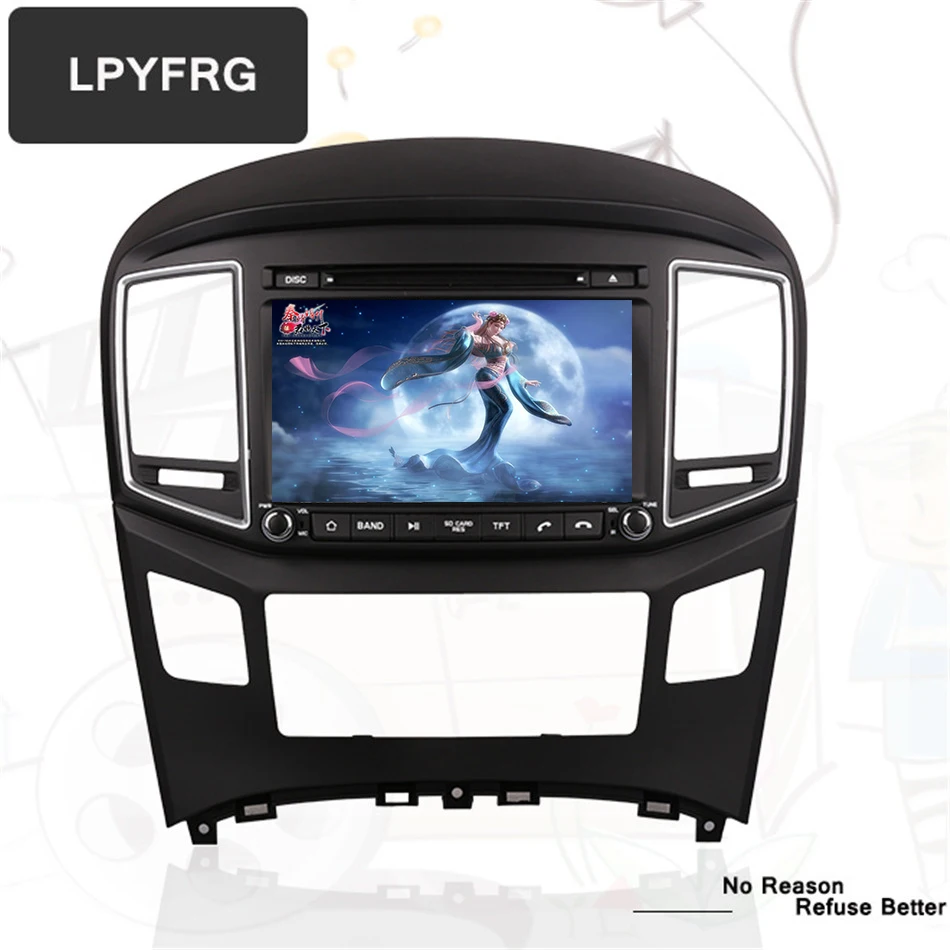 8 дюймов Восьмиядерный 4 Гб RAM android 10 0 Автомобильный DVD Радио для Hyundai H1 Grand Starex Royale