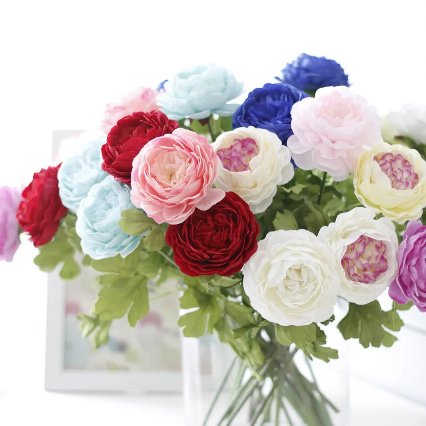 10pieces/lot 2017 Fashion New Artificial Flower Faux Bouquet Silk Handmade Herbaceous Peony Wedding Party Home Decoration
10pieces/lot 2017 Fashion New Artificial Flower Faux Bouquet Silk Handmade Herbaceous Peony Wedding Party Home Decoration