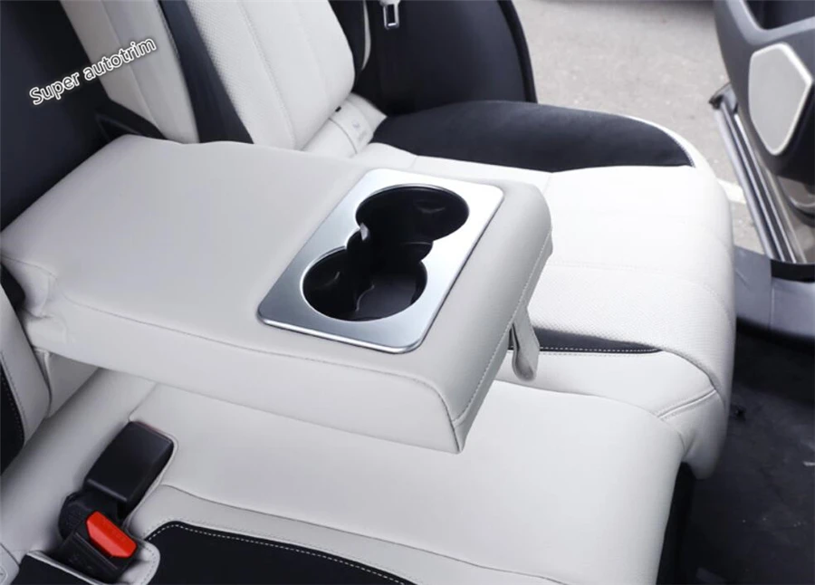 Lapetus Rear Seat Water Cup Holder Protection Frame Cover Trim 1 Pcs Fit For Land Rover L462 Discovery 5 2017 - 2022 ABS
Lapetus Rear Seat Water Cup Holder Protection Frame Cover Trim 1 Pcs Fit For Land Rover L462 Discovery 5 2017 - 2022 ABS