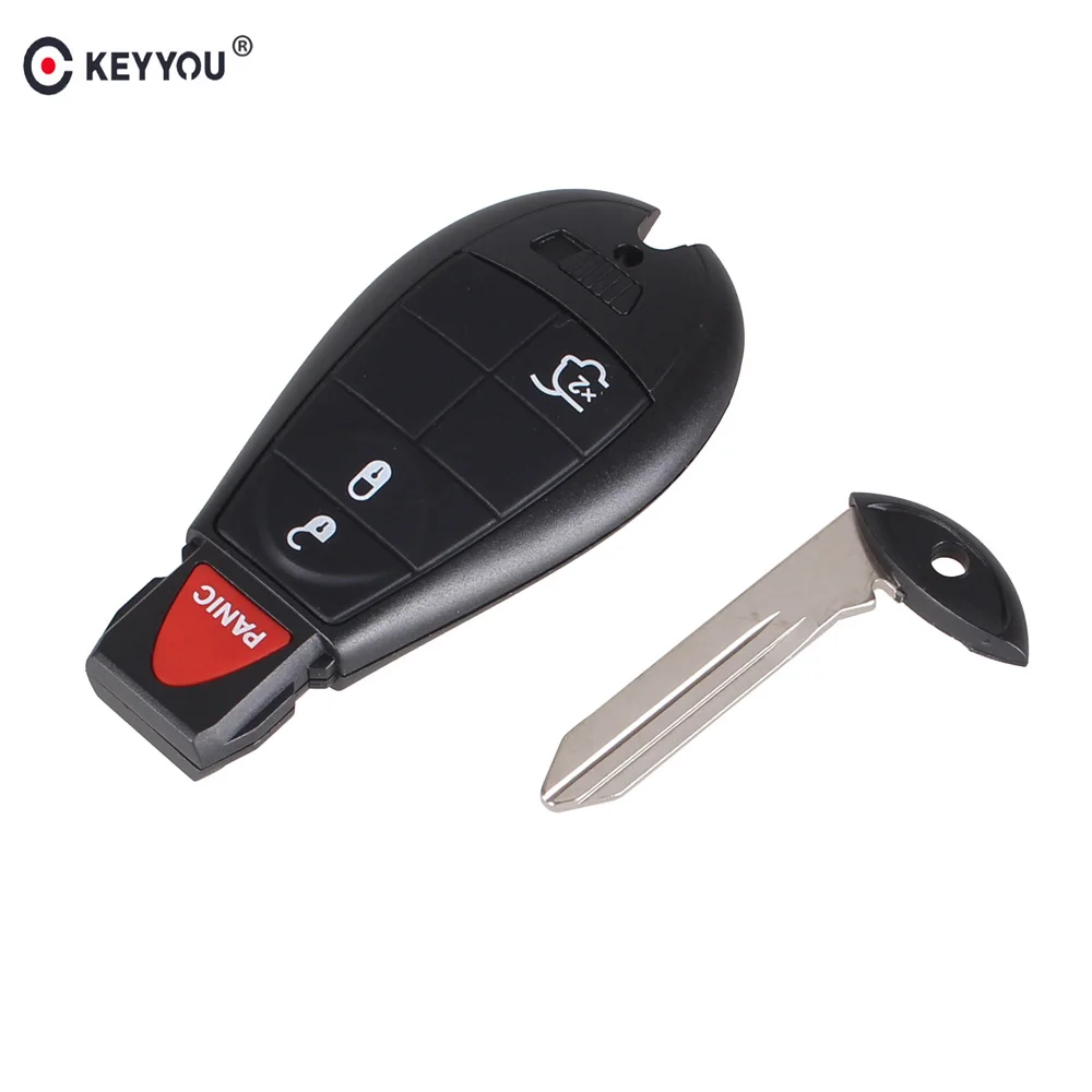 KEYYOU 4 Buttons Replacement Keyless Car Key Shell Fob Case for Chrysler/Jeep /Dodge Grand Cherokee 2008 2009 2010 2011 2012
KEYYOU 4 Buttons Replacement Keyless Car Key Shell Fob Case for Chrysler/Jeep /Dodge Grand Cherokee 2008 2009 2010 2011 2012