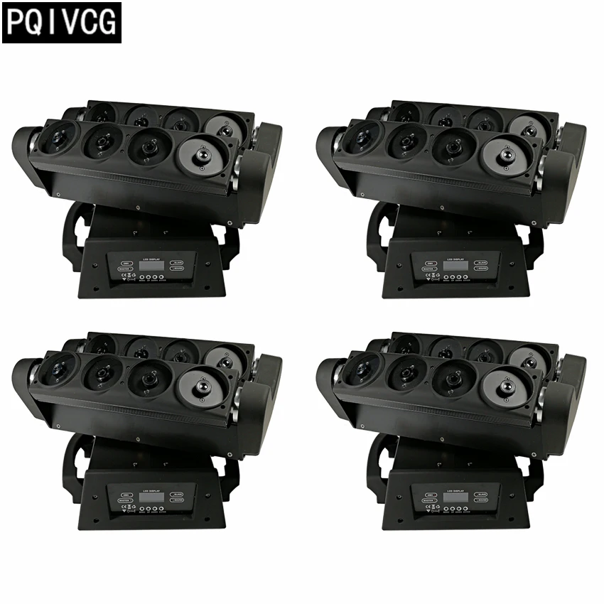 4 PCS laser moving head spider lights rgb laser light dmx moving head light spider light ktv disco Professional laser equipment
4 PCS laser moving head spider lights rgb laser light dmx moving head light spider light ktv disco Professional laser equipment