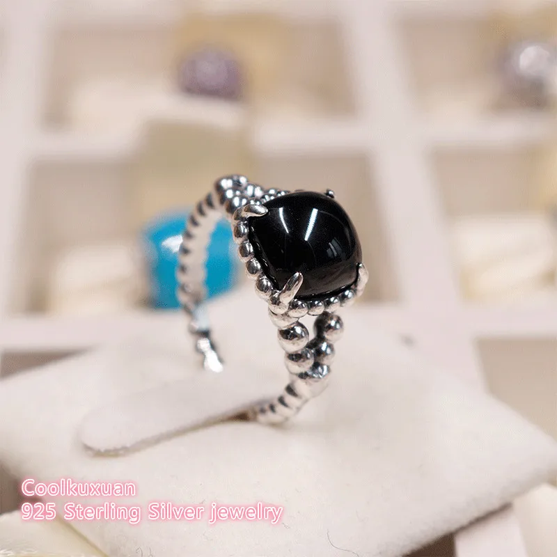 Summer Original 100% 925 Sterling Silver Vibrant Spirit Ring, Black Crystal Ring For Women Jewelry Rings
Summer Original 100% 925 Sterling Silver Vibrant Spirit Ring, Black Crystal Ring For Women Jewelry Rings