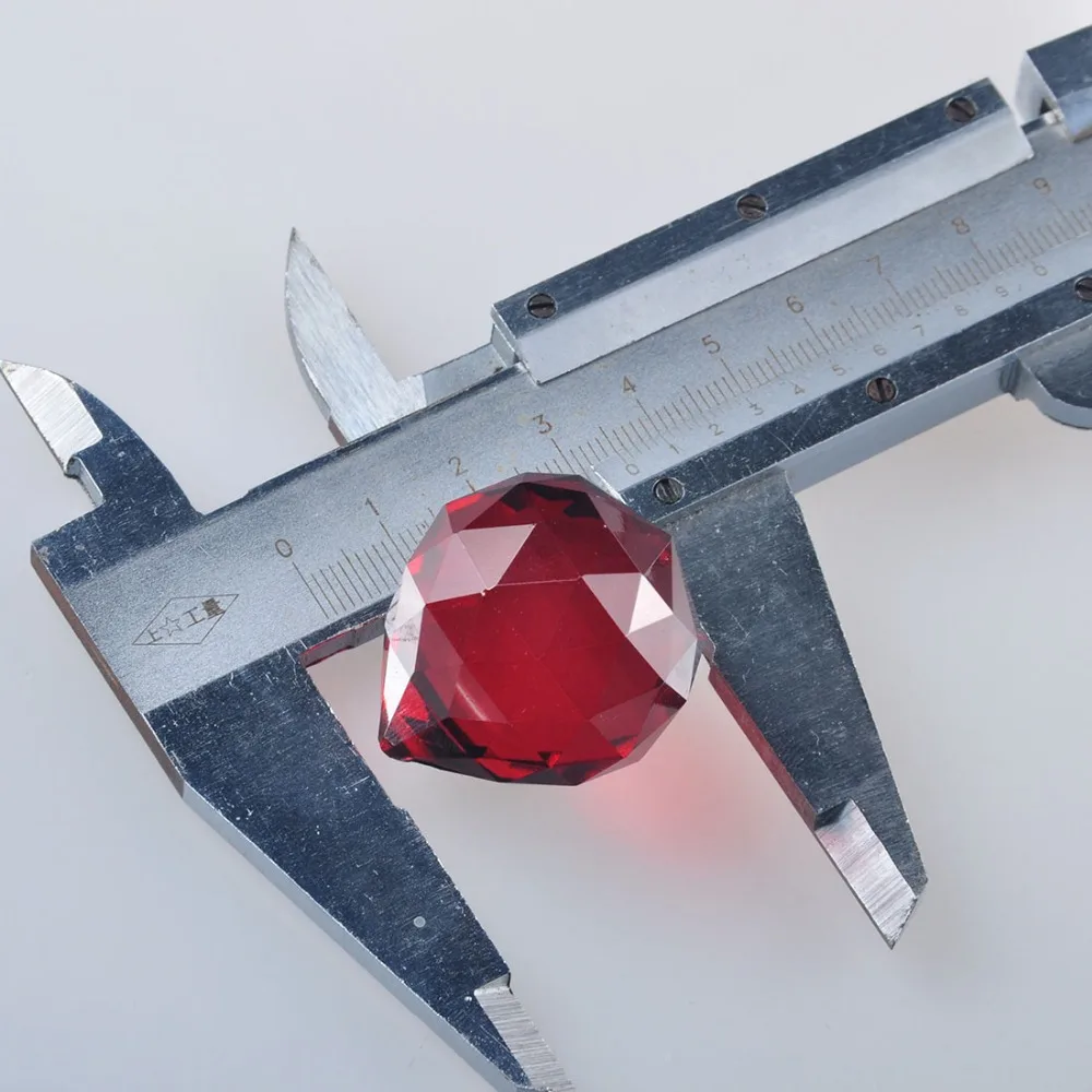 Red Crystal Prisms Ball Lighting Ball 50pc/lot 30mm Faceted Glass Crystal Chandelier Parts Suncatcher Wedding Centerpieces Decor
Red Crystal Prisms Ball Lighting Ball 50pc/lot 30mm Faceted Glass Crystal Chandelier Parts Suncatcher Wedding Centerpieces Decor