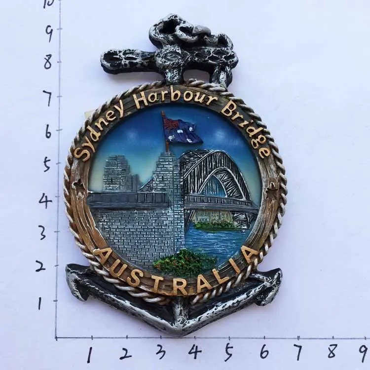 Australia travel commemorative three-dimensional landscape refrigerator posted Sydney Harbor Bridge tourism collection
Australia travel commemorative three-dimensional landscape refrigerator posted Sydney Harbor Bridge tourism collection