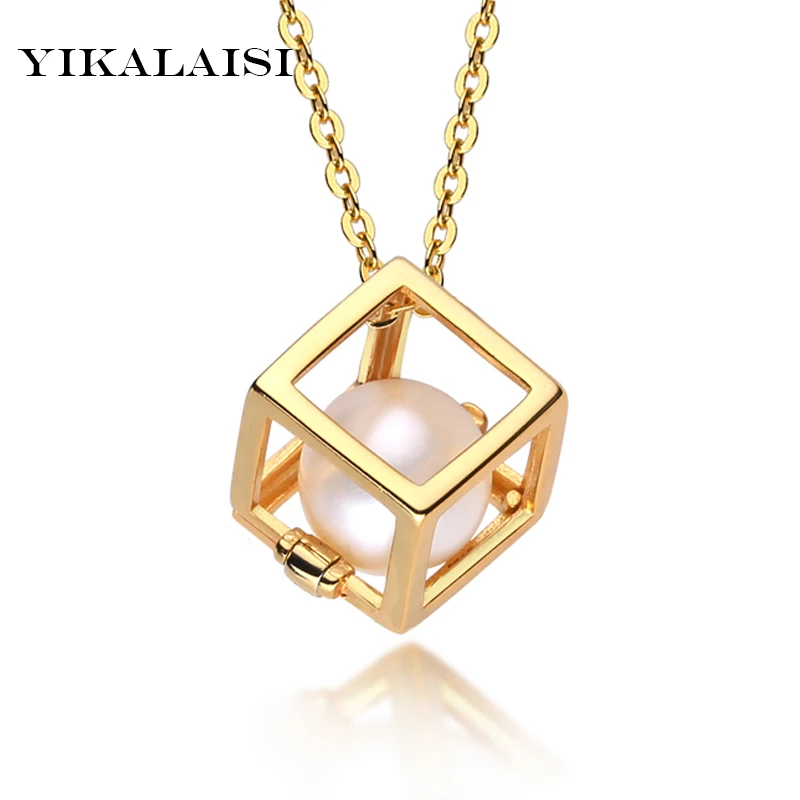 YIKALAISI 2017 Natural Freshwater Pearl Magic Square Choker Necklace Pendant Pearl Jewelry 925 Sterling Silver Jewelry for women
YIKALAISI 2017 Natural Freshwater Pearl Magic Square Choker Necklace Pendant Pearl Jewelry 925 Sterling Silver Jewelry for women