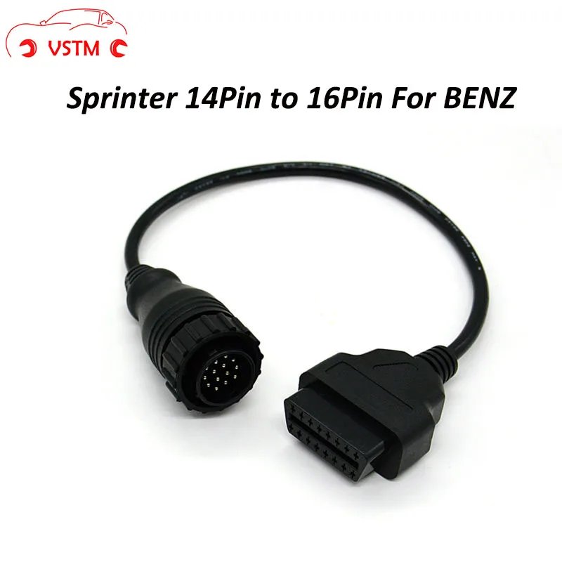 Адаптер VSTM для Mercedes BENZ Sprinter 14-16 контактов на obdii obd2 obd ii obd 2 16 контактов
Адаптер VSTM для Mercedes BENZ Sprinter 14-16 контактов на obdii obd2 obd ii obd 2 16 контактов