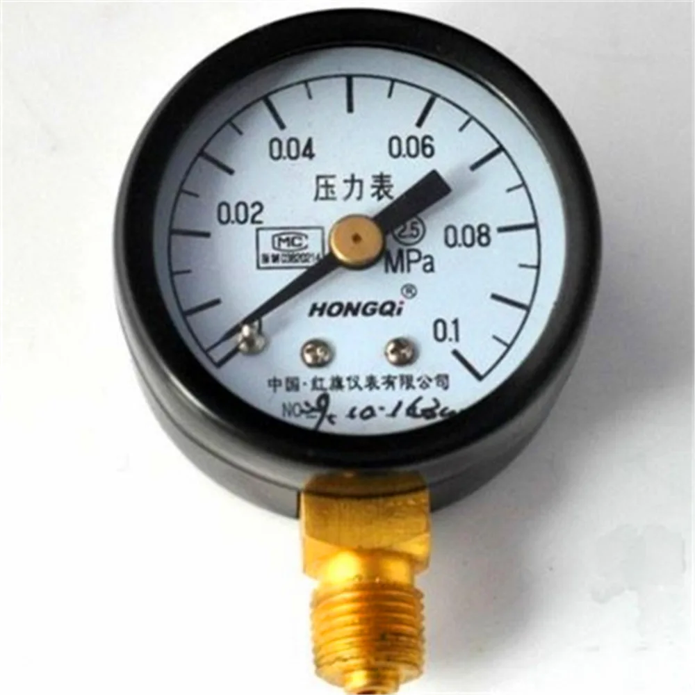 1 Pc Water Oil Hydraulic Air Pressure Gauge Universal Gauge M10*1 40mm Dia 0-0.1Mpa
1 Pc Water Oil Hydraulic Air Pressure Gauge Universal Gauge M10*1 40mm Dia 0-0.1Mpa