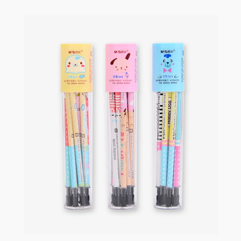 12pcs 0.35mm Black Ink Gelpen Refill Kawaii Cartoon Design School Girl's Gifts Office Stationery Smooth Writing Colorful Refill
12pcs 0.35mm Black Ink Gelpen Refill Kawaii Cartoon Design School Girl's Gifts Office Stationery Smooth Writing Colorful Refill