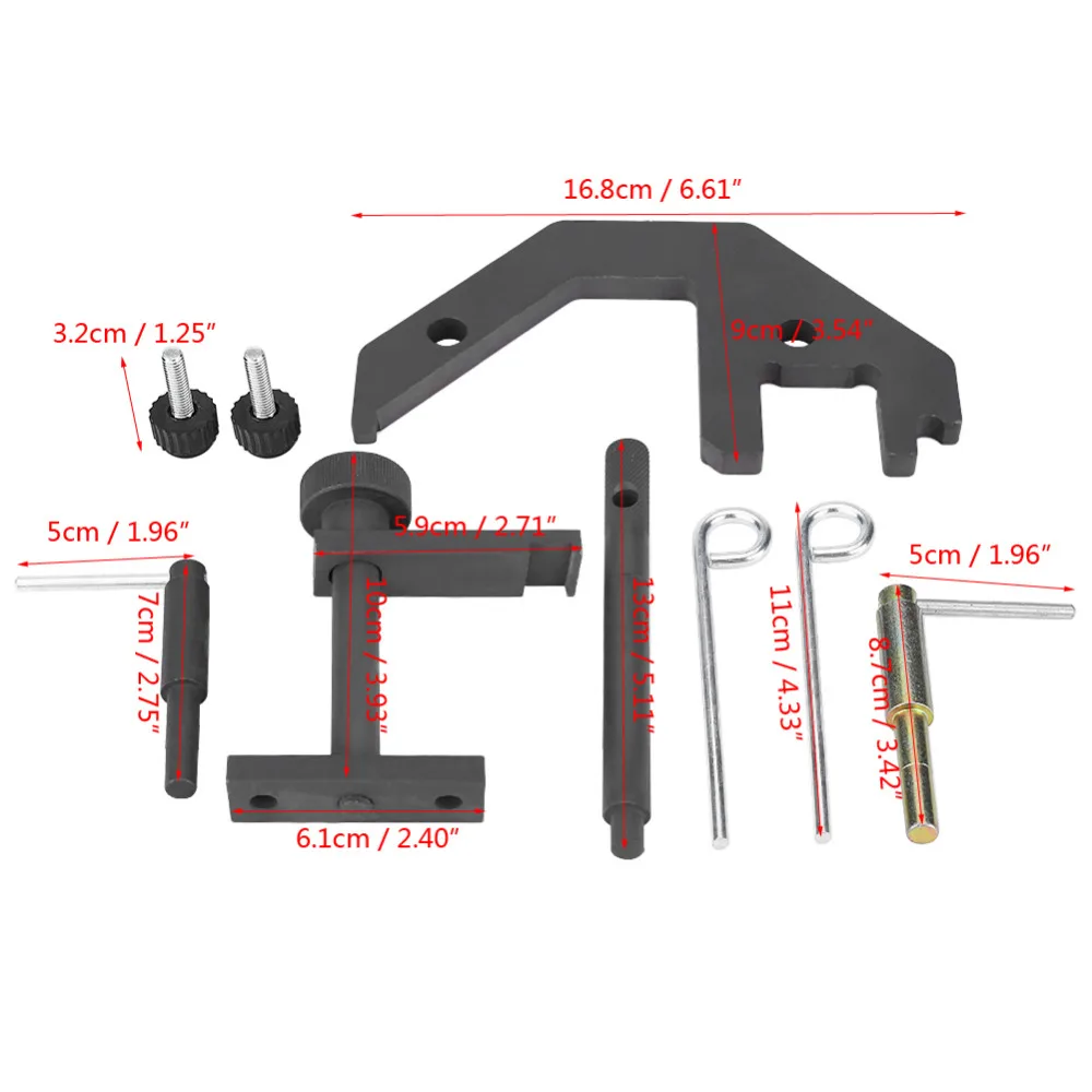 9pcs/set Car Auto Engine Timing Tools Camshaft Locking Setting Tool for M4 E46 E39 E38 Car Engine
9pcs/set Car Auto Engine Timing Tools Camshaft Locking Setting Tool for M4 E46 E39 E38 Car Engine
