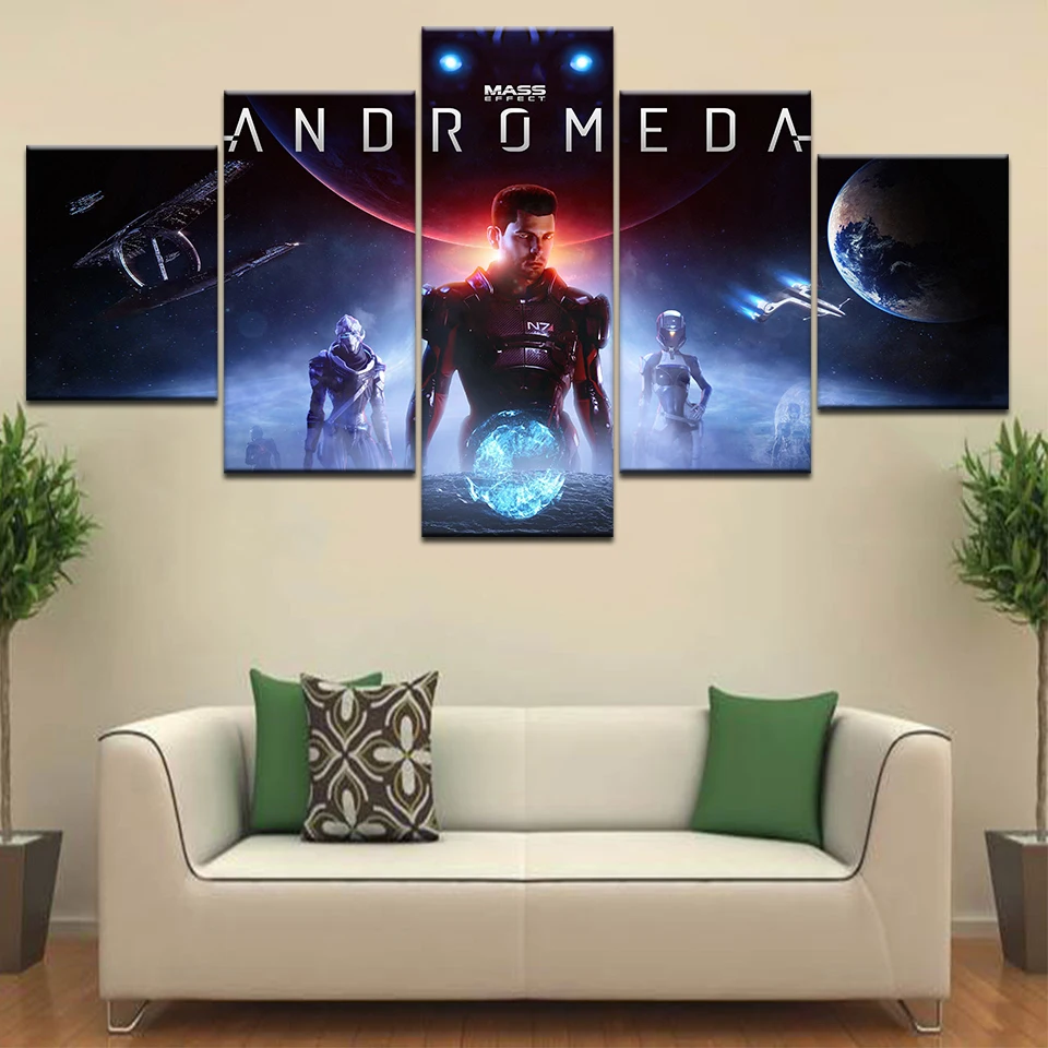 The game Mass Effect Andromeda has fallen Wall posters Canvas Art painting 5 Panel HD Print For home living room decoration
The game Mass Effect Andromeda has fallen Wall posters Canvas Art painting 5 Panel HD Print For home living room decoration