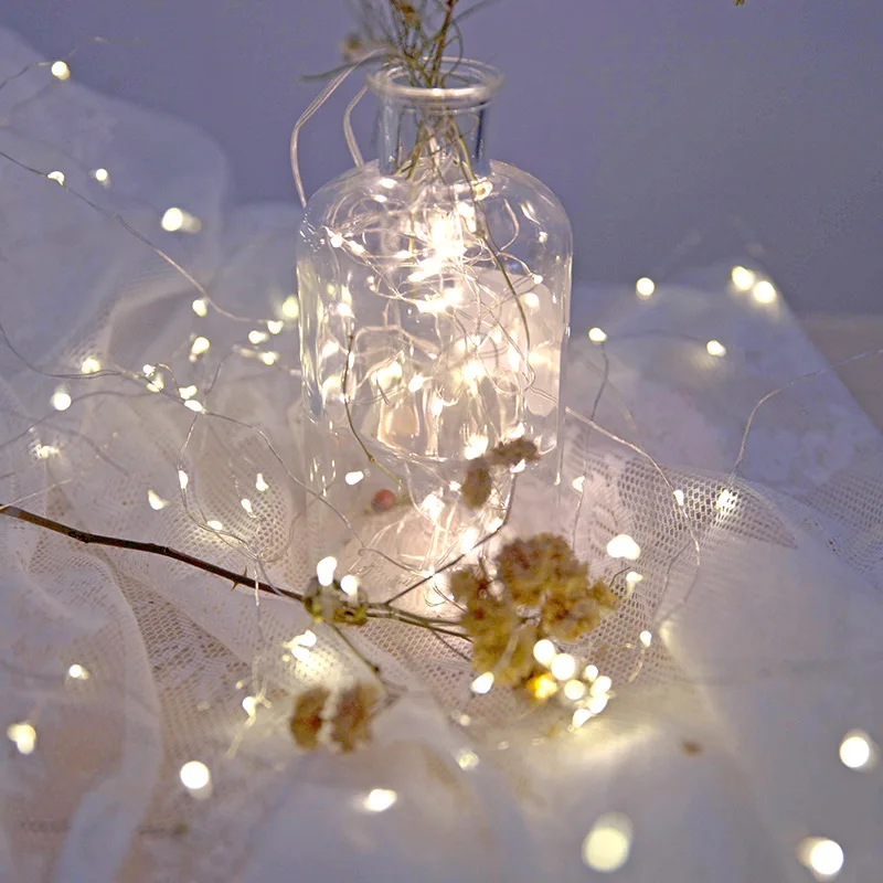 LED light string fairy garland USB power supply bedroom living room Christmas lights garden courtyard lamp decoration 2/5/10m
LED light string fairy garland USB power supply bedroom living room Christmas lights garden courtyard lamp decoration 2/5/10m