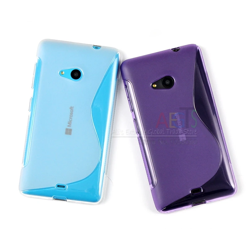 Мягкий гелевый Чехол из ТПУ для Microsoft Lumia 535 чехол моющийся Прочный Nokia 1090 1089 задняя