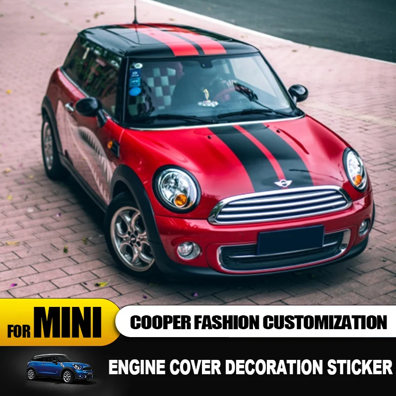 Engine Cover Trunk Cover Car Hood Stickers Stripes Decals Styling For Mini Cooper Clubman F55 F56 Decoration Auto Accessories
Engine Cover Trunk Cover Car Hood Stickers Stripes Decals Styling For Mini Cooper Clubman F55 F56 Decoration Auto Accessories