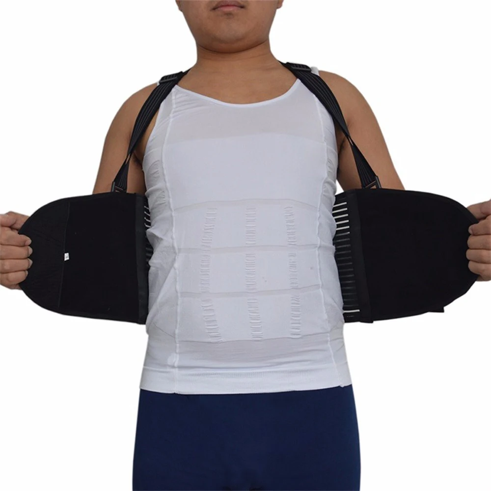 Unisex Breathable Lumbar Orthopedic Corset corrector de postura Pain Belt Back Corset for Men Back Support Brace Shoulder Strap
Unisex Breathable Lumbar Orthopedic Corset corrector de postura Pain Belt Back Corset for Men Back Support Brace Shoulder Strap