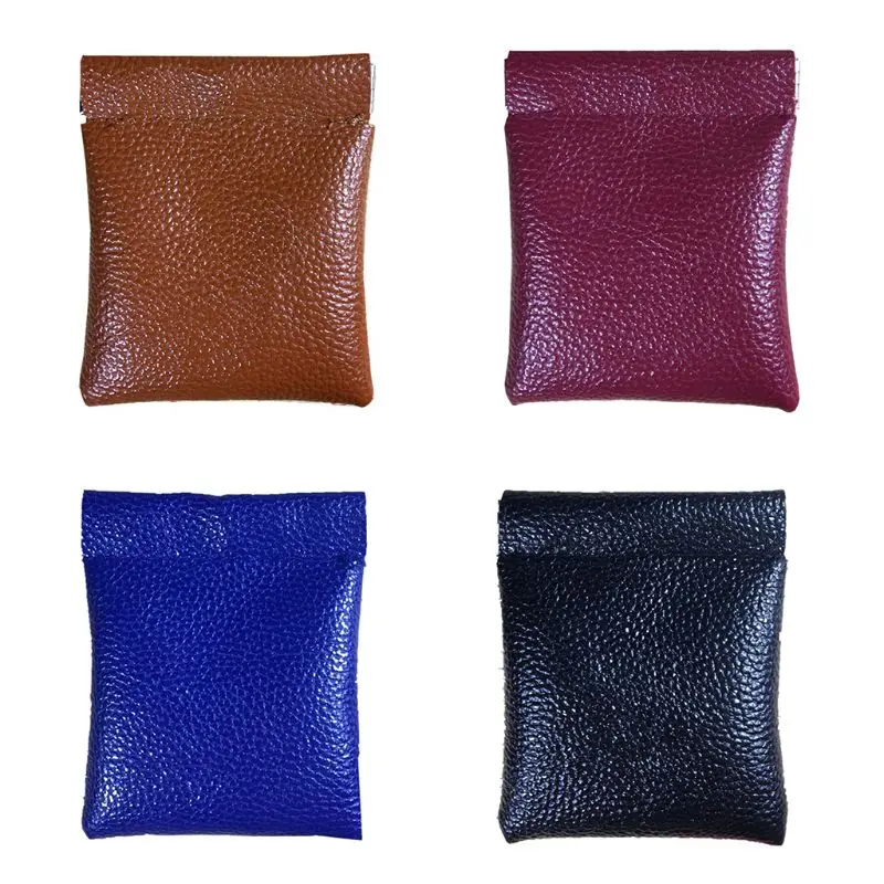 Soft Men Women Card Coin Key Holder Metal Spring Closure Leather Wallet Pouch Bag Purse Gift New
Soft Men Women Card Coin Key Holder Metal Spring Closure Leather Wallet Pouch Bag Purse Gift New