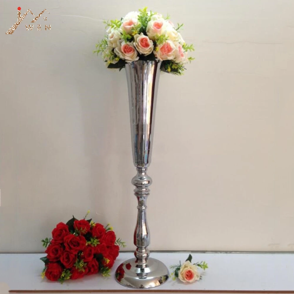 78 CM Height Silver Metal Flower Vase Candle Holder Wedding Centerpieces Event Road Lead Party Home Decoration 10 pcs/ lot
78 CM Height Silver Metal Flower Vase Candle Holder Wedding Centerpieces Event Road Lead Party Home Decoration 10 pcs/ lot